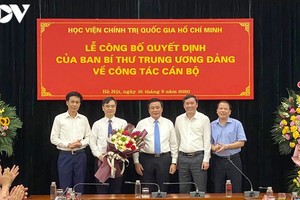 Ông Dương Trung Ý được bổ nhiệm làm Phó Giám đốc Học viện Kl991.com tải ứng dụng quốc gia Hồ Chí Minh.