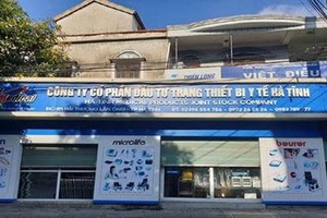 Tạm giam giám đốc Công ty Kl99ok phiên bản mới trang thiết bị y tế Hà Tĩnh vì nâng khống hóa đơn