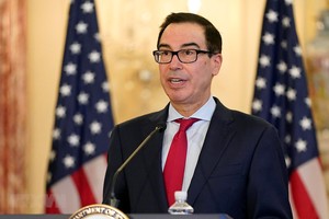 Bộ trưởng Kl991.com nạp rút nhanh Mỹ Steven Mnuchin. (Ảnh: AFP/TTXVN).