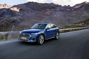 Audi Q5 Sportback 2021 lộ diện thiết kế mang phong cách thể thao, năng động cạnh tranh trực tiếp với Mercedes-Benz GLC coupe