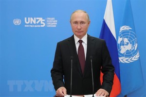 Tổng thống Nga Vladimir Putin. (Ảnh: AFP/TTXVN).