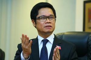Ông Vũ Tiến Lộc, Chủ tịch Phòng Thương mại và Công nghiệp Việt Nam.