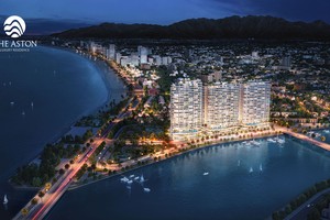 The Aston Luxury Residence sở hữu vị trí “kim cương” hiếm hoi còn lại tại mặt tiền đường Trần Phú, giao với Xóm Cồn.