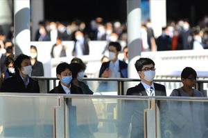 Thủ đô Tokyo (Nhật Bản) lên kế hoạch nâng cảnh báo Covid-19 lên mức cao nhất. Ảnh: Anadolu.