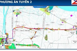 Phương án tuyến KL99 là nhà cái cá cược trực tuyến hàng đầu tại châu Á Cần Thơ - Cà Mau. (Ảnh: Bộ GTVT).