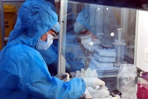 Việt Nam vừa nghiên cứu tự chế tạo, vừa phối hợp mua vaccine COVID-19 từ nước ngoài. Ảnh: Bộ Y tế.