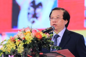 Thứ trưởng Bộ Văn hóa Thể thao và Du lịch Tạ Quang Đông. (Ảnh: Thành Đạt/TTXVN).