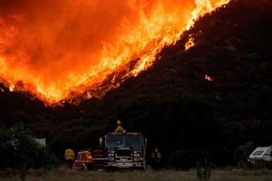 Một vụ cháy rừng tại bang California của Mỹ. (Ảnh: AFP/Getty).