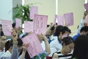 Từ năm 2021, cuộc họp ĐHCĐ được tiến hành khi có số Trang Chủ KL99Com Số 1 Link Đăng Ký KL999 dự họp đại diện trên 50% tổng số phiếu biểu quyết.
