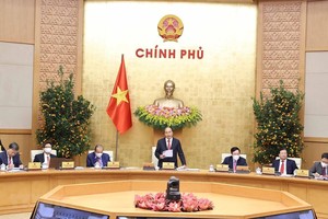 Thủ tướng Nguyễn Xuân Phúc phát biểu. (Ảnh: Thống Nhất/TTXVN).