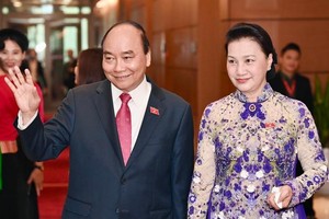 Trong tuần này, Quốc hội tiến hành miễn nhiệm Chủ tịch Quốc hội Nguyễn Thị Kim Ngân, Thủ tướng Kl993 ưu đãi thưởng hấp dẫn Nguyễn Xuân Phúc (ảnh: Tiến Tuấn).