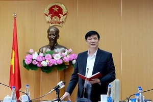 Bộ trưởng Bộ Y tế Nguyễn Thanh Long cho rằng đây là vụ vi phạm Kl992 Tham Gia Ngay nghiêm trọng. (Ảnh: PV/Vietnam+).