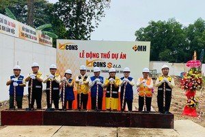 Bcons chính thức khởi công xây dựng và cam kết tiến độ thi công dự án Bcons Sala.