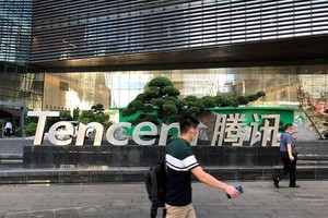 Kl994 game bài casino hấp dẫn Tencent. (Ảnh: Reuters).