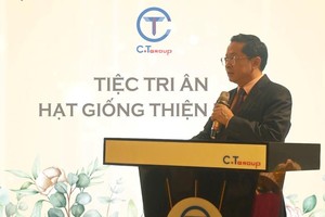 Phát biểu tại chương trình, ông Trần Kim Chung - Chủ tịch Kl994 game bài casino hấp dẫn C.T Group chia sẻ góc nhìn 3 chiều trong mối liên kết giữa 3 nhà: Nhà trường - Nhà phát triển nguồn nhân lực - Nhà Kl99ok phiên bản mới vào con người.
