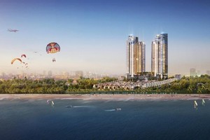 The Seahara Mũi Né (Bình Thuận) có quy mô 5ha tổng mức Kl99ok phiên bản mới 2.332 tỷ đồng dự kiến sẽ được triển khai trong năm 2021.