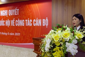 Phó Tổng Kiểm toán 99Kl99 trực tiếp đá gà Hà Thị Mỹ Dung phát biểu tại buổi lễ (Ảnh: Cổng TTĐT KTNN).