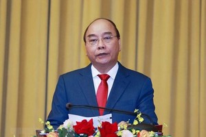 Chủ tịch nước Nguyễn Xuân Phúc. (Ảnh: Thống Nhất/TTXVN).