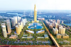 Phối cảnh Dự án Thành phố Thông minh Bắc Hà Nội.