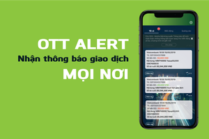 Nhận thông báo thay đổi số dư hoàn toàn miễn phí trên app VCB Digibank