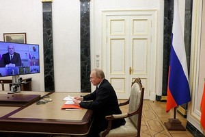 Tổng thống Nga V.Putin chủ trì cuộc họp về các vấn đề Kl992 cổng game cá cược. (Ảnh: kremlin.ru)