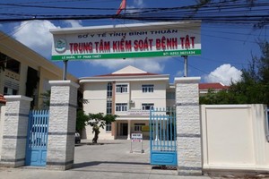 Trụ sở CDC tỉnh Bình Thuận (Ảnh: Đoàn Sĩ).