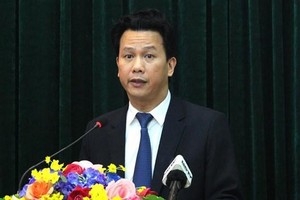 Bí thư Tỉnh ủy Hà Giang Đặng Quốc Khánh làm trưởng ban. (Ảnh: Minh Tâm/TTXVN).