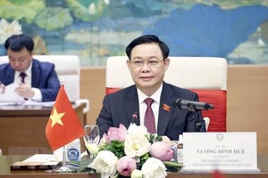 Chủ tịch Quốc hội Vương Đình Huệ. (Ảnh: Doãn Tấn/TTXVN).