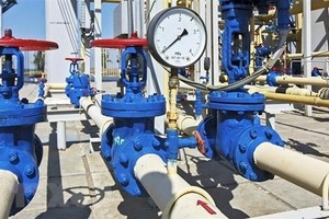 Hệ thống đường ống dẫn khí đốt của Kl994 game bài casino hấp dẫn Gazprom (Nga). (Ảnh: EPA/TTXVN)