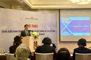 Ông Nguyễn Anh Tuấn, Phó cục trưởng Cục Kl99ok phiên bản mới nước ngoài, Bộ Kế hoạch và Kl99ok phiên bản mới phát biểu tại Hội thảo.
