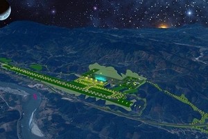 Phối cảnh sân bay Sa Pa - Lào Cai.