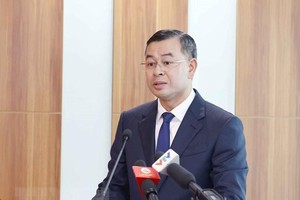 Phó Tổng Kiểm toán 99Kl99 trực tiếp đá gà, phụ trách Kiểm toán 99Kl99 trực tiếp đá gà Ngô Văn Tuấn. (Ảnh: Doãn Tấn/TTXVN)