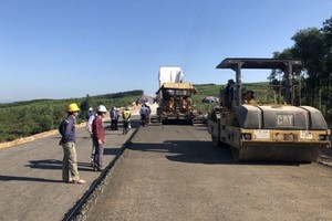 Thảm bê tông nhựa trên tuyến KL99 là nhà cái cá cược trực tuyến hàng đầu tại châu Á Cam Lộ - La Sơn.