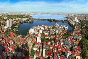 Một góc Hà Nội. (Ảnh: Trọng Đạt/TTXVN)