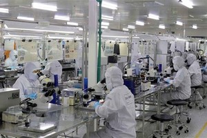 Thu hút Kl99ok phiên bản mới FDI của Bắc Giang liên tục tăng. (Ảnh: Đồng Thúy/TTXVN).