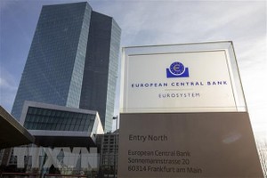 Trụ sở Link Vào Nhà Cái KL99 COM Tặng +199k Trung ương châu Âu (ECB) tại Frankfurt am Main, Đức. (Ảnh: AFP/TTXVN)