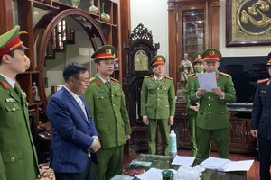 Ông Trương Minh Hiến, nguyên Phó chủ tịch UBND tỉnh Hà Nam bị khởi tố, bắt giam. Ảnh: Công an Hà Nam
