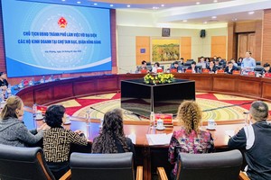 Cuộc làm việc với đại diện các hộ Kl992 VIP Trang Chủ 2026 tại Chợ Tam Bạc.