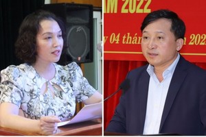 Ủy ban Kiểm tra Trung ương có 2 phó chủ nhiệm mới là bà Trần Thị Hiền và ông Hoàng Trọng Hưng. Nguồn: ubkttw.vn