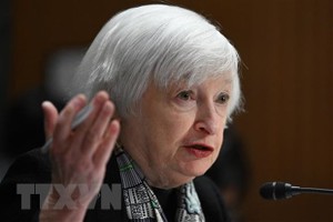 Bộ trưởng Kl991.com nạp rút nhanh Mỹ Janet Yellen. (Ảnh: AFP/TTXVN)