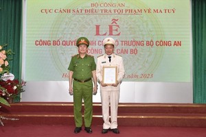 Đại tá Nguyễn Ngọc Quang giữ chức Cục phó Cục Cảnh sát điều tra Kl99ok khuyến mãi lớn về ma túy từ ngày 20/3. (Ảnh: Bộ Công an)