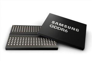 Một loại chip của hãng Samsung. (Ảnh: Yonhap/TTXVN).