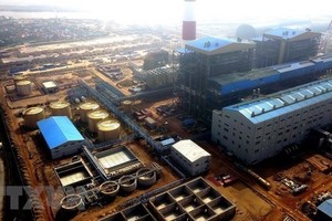 Nhà máy Nhiệt điện Thái Bình 2. (Ảnh: Huy Hùng/TTXVN).