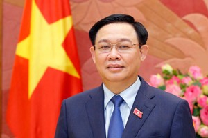 Chủ tịch Quốc hội Vương Đình Huệ.
