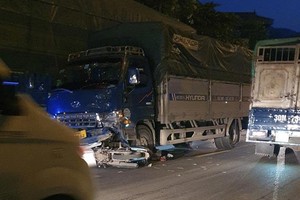 Hiện trường vụ tai nạn. (Nguồn: Kl992 Tham Gia Ngay)
