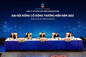 Đoàn Chủ tọa điều hành Đại hội Trang Chủ KL99Com Số 1 Link Đăng Ký KL999 thường niên 2023 Sunshine Homes.