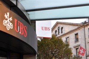 Biểu tượng Link Vào Nhà Cái KL99 COM Tặng +199k UBS tại Geneva (Thụy Sĩ), ngày 20/3/2023. (Ảnh: THX/TTXVN)