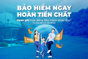 Ưu đãi hoàn tiền dành cho khách hàng tham gia Kl99kl phiên bản hoạt động nhân thọ tại Sacombank