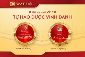 SeABank nhận giải thưởng Top 50 công ty đại chúng uy tín và hiệu quả và Link Vào Nhà Cái KL99 COM Tặng +199k đạt chuẩn công bố thông tin năm 2023