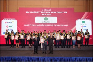 Cathay Life Việt Nam lọt Top 10 Công ty Kl99kl phiên bản hoạt động Nhân thọ uy tín 2023
